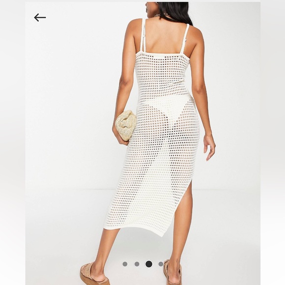 ASOS - NWOT - CROCHET summer dress or beach cover up - Picture 5 of 7